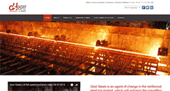 Desktop Screenshot of doststeels.com